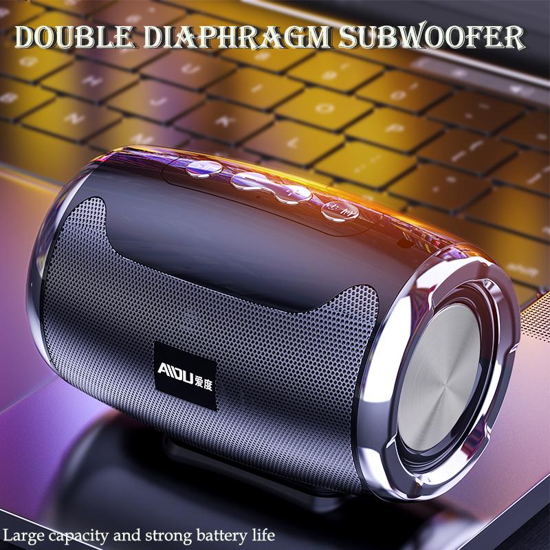Portable Speakers AI Intelligence Bluetooth Speaker Wireless Bass Column Waterproof Outdoor USB Support AUX TF Subwoofer Loudspeaker
Portable Speakers AI Intelligence Bluetooth Speaker Wireless Bass Column Waterproof Outdoor USB Support AUX TF Subwoofer Loudspeaker