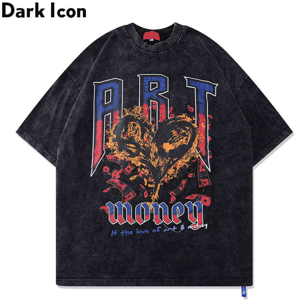 Printed Oversized Men's T-shirt Summer Hip Hop Tee Shirts Streetwear Man Top Cotton 210603, Black
Printed Oversized Men's T-shirt Summer Hip Hop Tee Shirts Streetwear Man Top Cotton 210603, Black