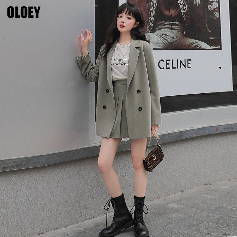 Two Piece Dress Korea 2021 Autumn Women Net Red Fried Street Suit Female Office Pleated Skirt Two-Piece Fashion Girl College Style Coat, White
Two Piece Dress Korea 2021 Autumn Women Net Red Fried Street Suit Female Office Pleated Skirt Two-Piece Fashion Girl College Style Coat, White