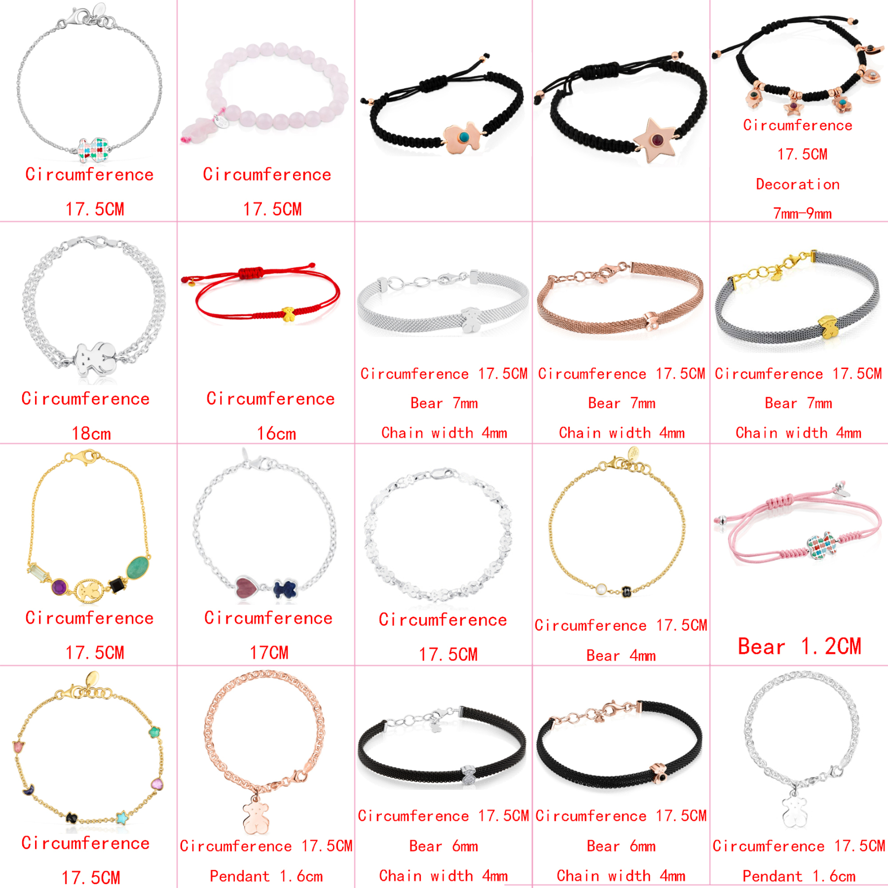 2022 new style 100% 925 sterling silver classic cute bear youth charm bracelet fashion ladies jewelry factory wholesale
2022 new style 100% 925 sterling silver classic cute bear youth charm bracelet fashion ladies jewelry factory wholesale