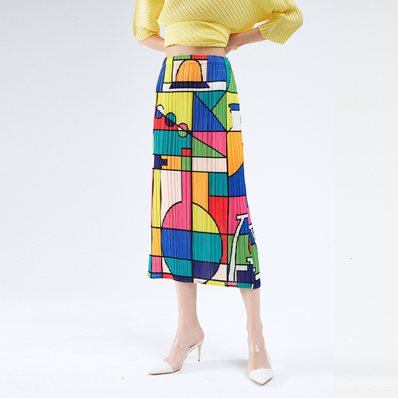 2021 New Pleated Skirts Womens Geometric Print A-line Long Korean Multicolor Stitching Split Wrap Straight Boho Skirt Bhpv, Photo color
2021 New Pleated Skirts Womens Geometric Print A-line Long Korean Multicolor Stitching Split Wrap Straight Boho Skirt Bhpv, Photo color