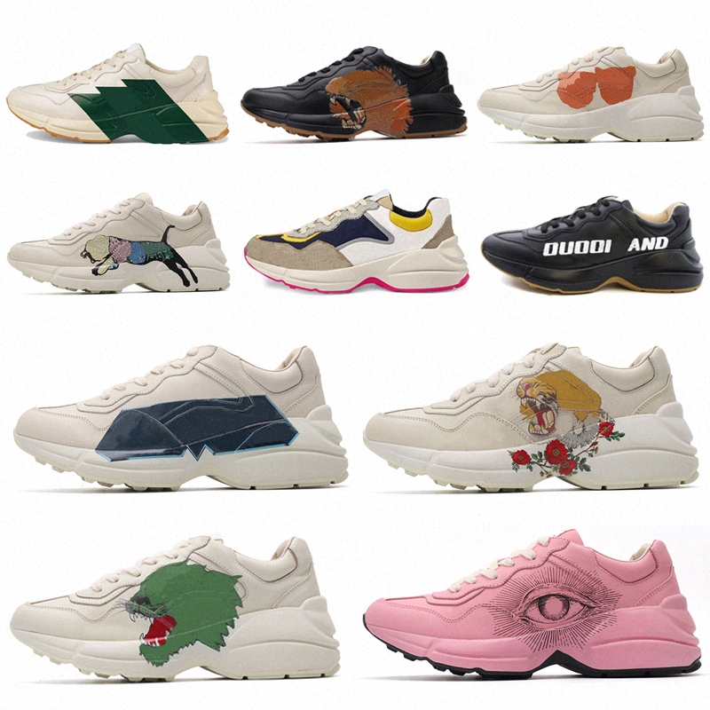 2021 Designers Rhyton Sneakers Beige Men dad shoe Trainers Vintage Luxury Chaussures Ladies Shoes Designer Sneakers size 35-46z2mG#, 16
2021 Designers Rhyton Sneakers Beige Men dad shoe Trainers Vintage Luxury Chaussures Ladies Shoes Designer Sneakers size 35-46z2mG#, 16