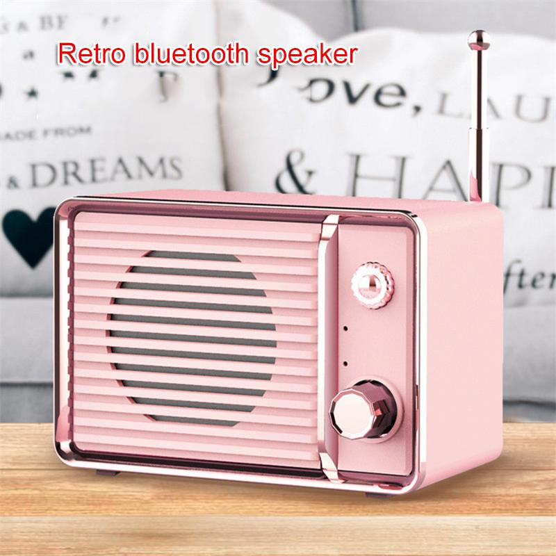 Portable Speakers Bluetooth Mini Retro Speaker 3D Wireless Super Bass Loudspeaker VDX99
Portable Speakers Bluetooth Mini Retro Speaker 3D Wireless Super Bass Loudspeaker VDX99