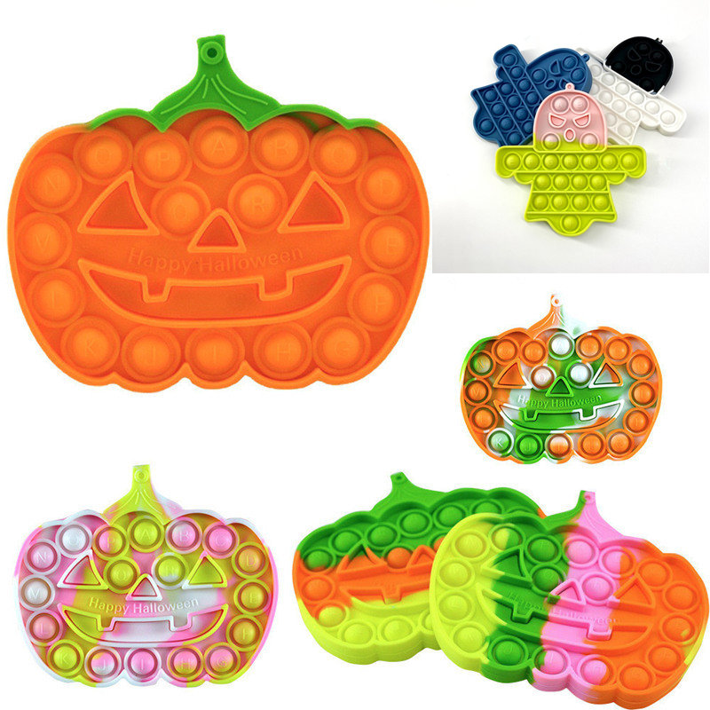 Push Bubble Fidget Toys Poo-its Pumpkin Ghost Shape Squeeze Sensory Board Games Pop Bubbles Kids Puzzles Stress Relief Decompression Toy
Push Bubble Fidget Toys Poo-its Pumpkin Ghost Shape Squeeze Sensory Board Games Pop Bubbles Kids Puzzles Stress Relief Decompression Toy