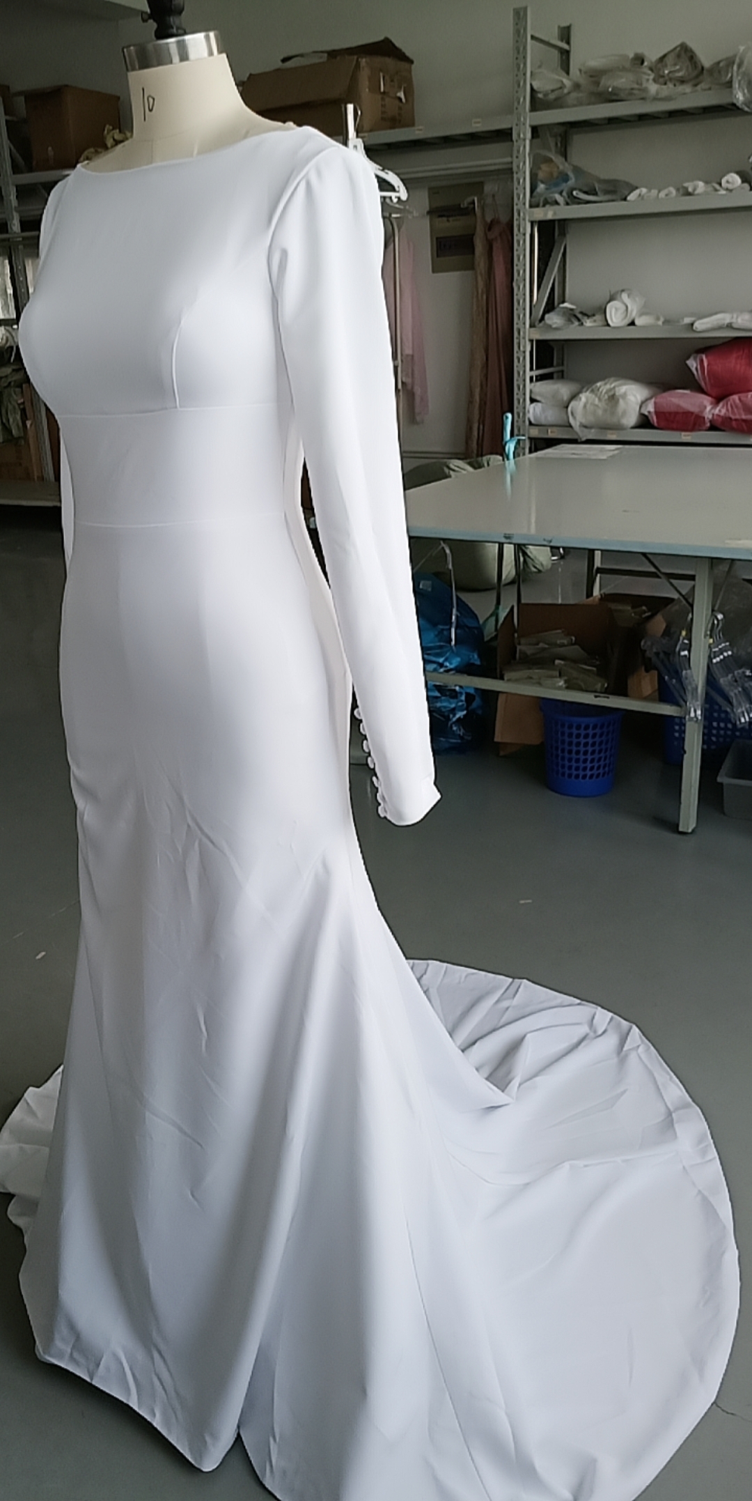 Vintage Spaghetti Strips Mermaid Slim Wedding Dress Backless Custom Bridal Gowns Formal Vestidos De Marriage Long Garden