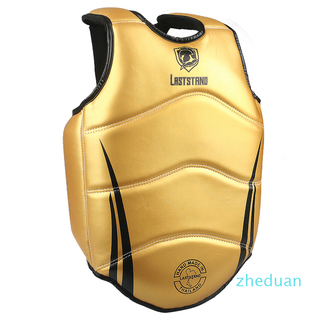 Chest Guard Boxing Kickboxing Body Vest Protector Martial Arts WTF Reversible Rib Shield Taekwondo Target Training Uniform