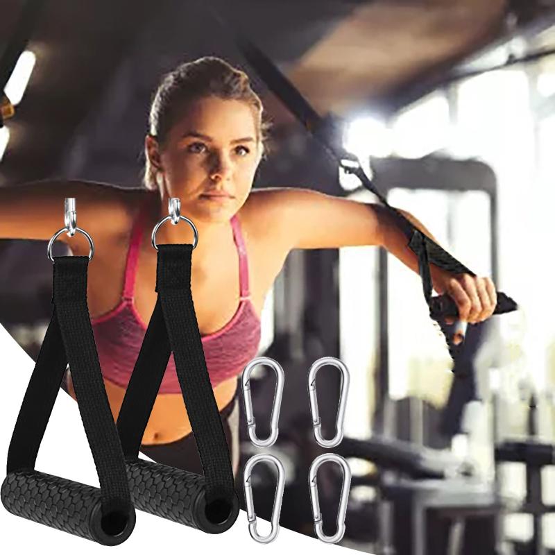 2 Parts Handles To Resistance Fashion,exercises Replacement Handle Attack With 4 Parts Musketeers For Training Fitness #20
2 Parts Handles To Resistance Fashion,exercises Replacement Handle Attack With 4 Parts Musketeers For Training Fitness #20