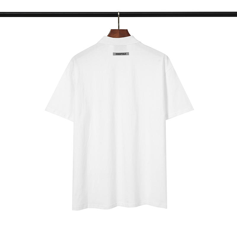 Summer fashion essential solid color letter printed cotton T-shirt designer T-shirt young men's and women's T-shirt casual breathable stand, White;black
Summer fashion essential solid color letter printed cotton T-shirt designer T-shirt young men's and women's T-shirt casual breathable stand, White;black