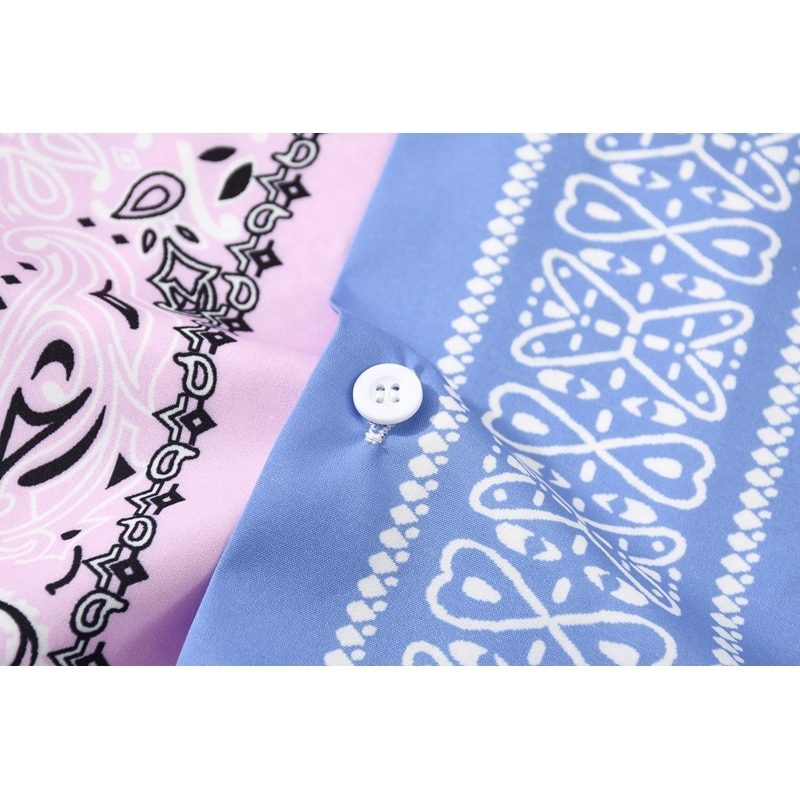 [EWQ] Spring Japan Patchwork Bandana Shirt Print Streetwear Shirts Long Sleeve Blouse Plus Size Tops Trendy Ladies Shirts 210225