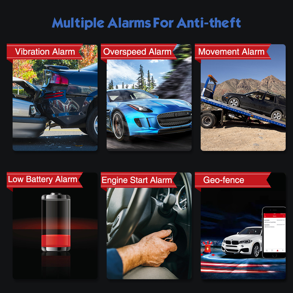 Micodus car gps tracker 2g mv790 9-90vdc sos voice monitor cut fuel excess speed alarm geo-fence life free tracking app