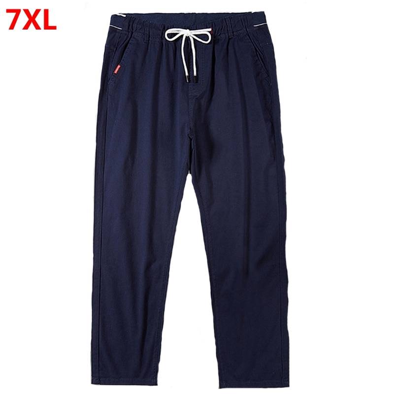 2021 Autumn and Winter New Large Size Cotton Elastic Waist Rope Men's Casual Pants Black 7xl Wrc3, Black pants
2021 Autumn and Winter New Large Size Cotton Elastic Waist Rope Men's Casual Pants Black 7xl Wrc3, Black pants