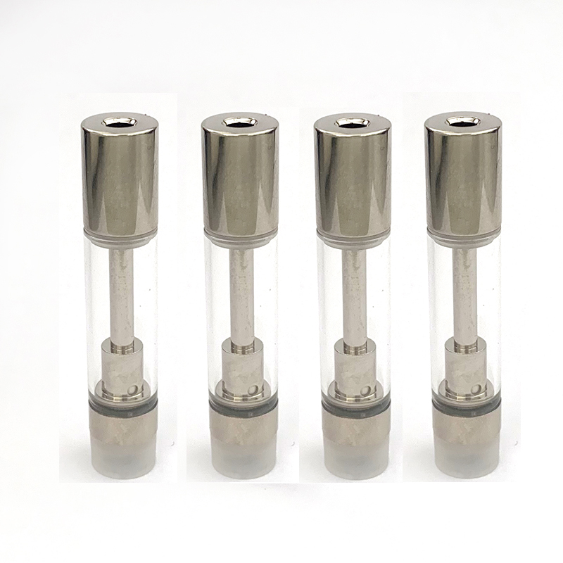 High Quality Round Tip Silver Vape Atomizer TH205 1.0ml Glass Tank 510 Thread Vape Cartridge Ceramic Coil Thick Oil Smoking Carts
High Quality Round Tip Silver Vape Atomizer TH205 1.0ml Glass Tank 510 Thread Vape Cartridge Ceramic Coil Thick Oil Smoking Carts