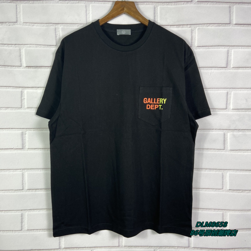 Early spring new fashion brand Gallery dept colorful pocket letter print high street loose couple short sleeve T-shirt, White;black
Early spring new fashion brand Gallery dept colorful pocket letter print high street loose couple short sleeve T-shirt, White;black