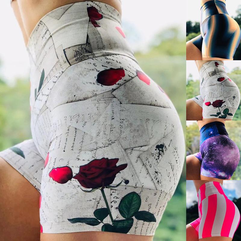 Ladies' Printed Gym Shorts High Waist Yoga Shorts Sports Running For Women Push Up Leggings Biker Short High Compression #Y1
Ladies' Printed Gym Shorts High Waist Yoga Shorts Sports Running For Women Push Up Leggings Biker Short High Compression #Y1