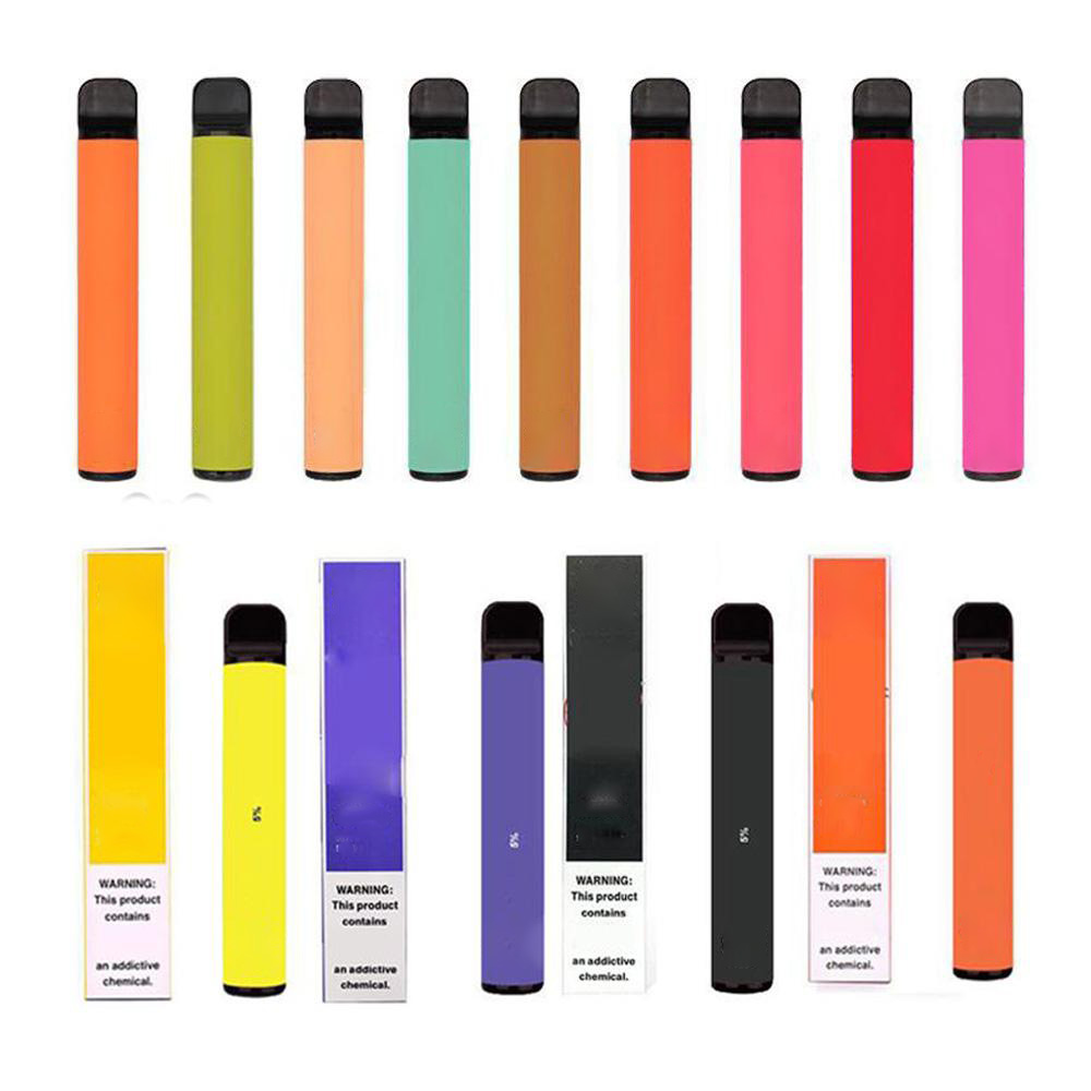 E Cigarettes PUFF BAR Plus XXL 800 puffs Disposable Vapes Pen Pod Device 3.2ml Pods With Security Sticker
E Cigarettes PUFF BAR Plus XXL 800 puffs Disposable Vapes Pen Pod Device 3.2ml Pods With Security Sticker