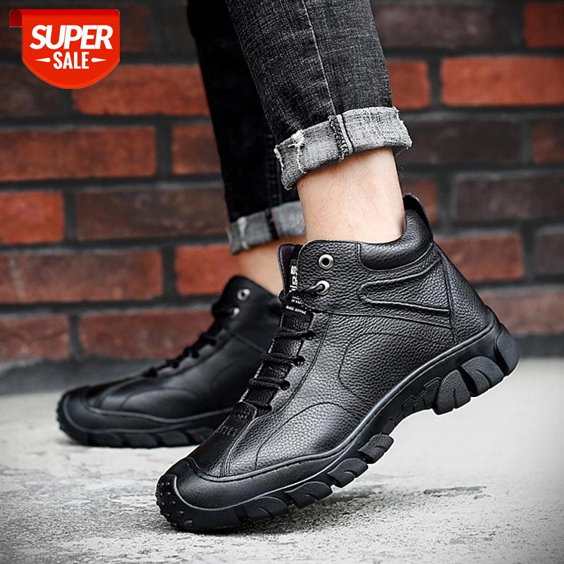 Mens Winter New Ankle Snow Boots Plush Warm Waterproof Solid Color Lace-Up Round Toe Male Footwears Comfy Casual Man Shoes #YU31
Mens Winter New Ankle Snow Boots Plush Warm Waterproof Solid Color Lace-Up Round Toe Male Footwears Comfy Casual Man Shoes #YU31