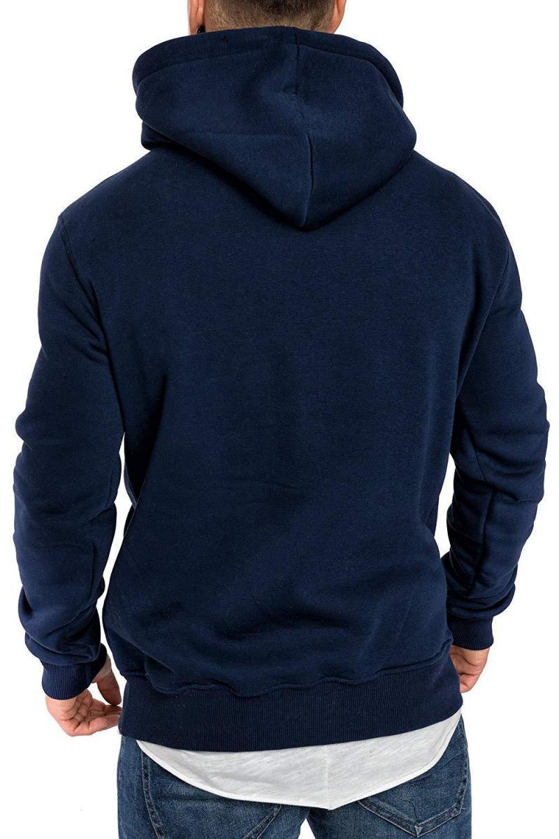 CHRLEISURE Casual Long Sleeve Hoodie Men Sweatshirt Men Solid Color Fitness Hoodies Loose Streetwear Tops 201020