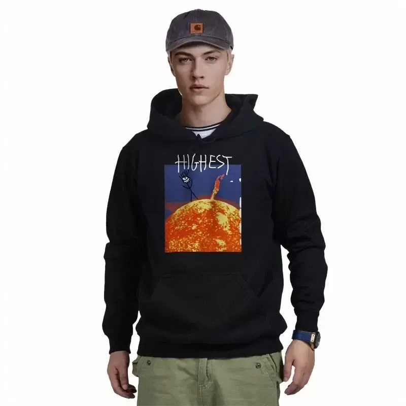 2022 Hip Hop Stars New Songs Hitr Highest in the Room Sun Hoodie Skateboard Fleece Embroidery Men Women Hoodies, Black
2022 Hip Hop Stars New Songs Hitr Highest in the Room Sun Hoodie Skateboard Fleece Embroidery Men Women Hoodies, Black