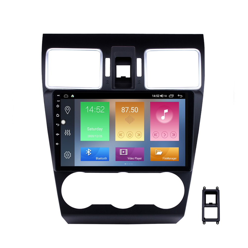 9 Inch Android 10 Car dvd GPS Unit Player for Subaru Forester 2015-2017 with WiFi Music USB support TPMS DVR OBD II Carplay