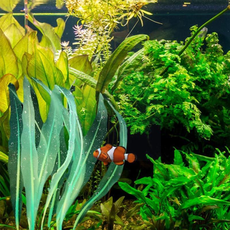 Decorations 18-25cm Aquarium Decoration Plants Simulation Artificial Silicone Water Tank Fish Grass Ornament Accessories Decor W3I2
Decorations 18-25cm Aquarium Decoration Plants Simulation Artificial Silicone Water Tank Fish Grass Ornament Accessories Decor W3I2