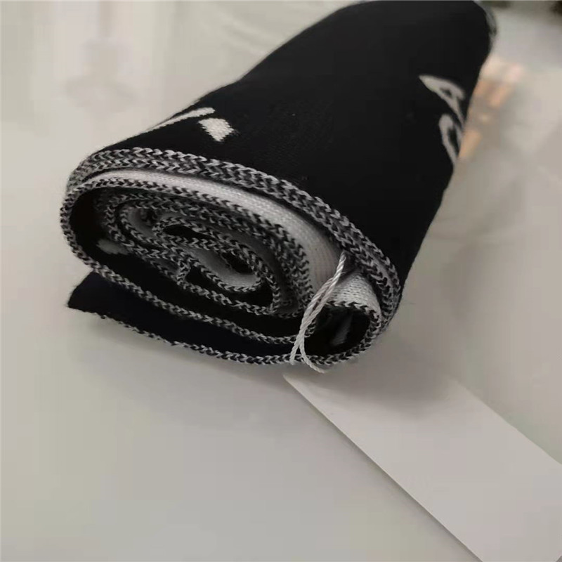 2020 Fashion Scarf For Men Letter Pattern Mans Wool Thick S…