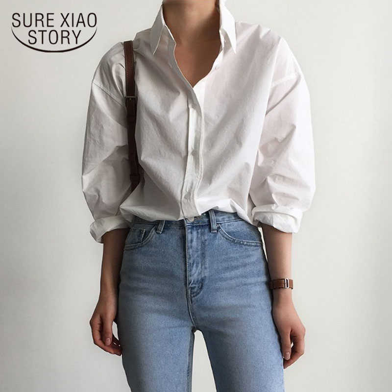 Plus Size Loose Long Sleeve Shirts Women's Shirt Classic Chiffon Blouse Female Simple Style Tops Clothes Lady Blusas 9700 210527, Black
Plus Size Loose Long Sleeve Shirts Women's Shirt Classic Chiffon Blouse Female Simple Style Tops Clothes Lady Blusas 9700 210527, Black