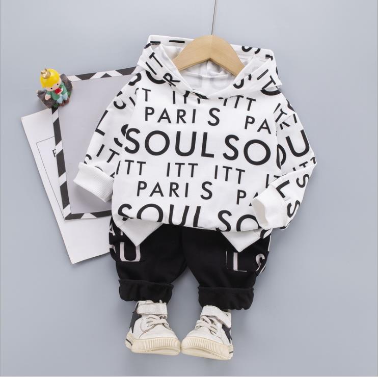 Toddler Boys Clothes Autumn Kids Tracksuit Girls Clothes Hooded+Pant 2pcs Outfit Children Clothing Suit For Boys Clothing Sets, Black
Toddler Boys Clothes Autumn Kids Tracksuit Girls Clothes Hooded+Pant 2pcs Outfit Children Clothing Suit For Boys Clothing Sets, Black