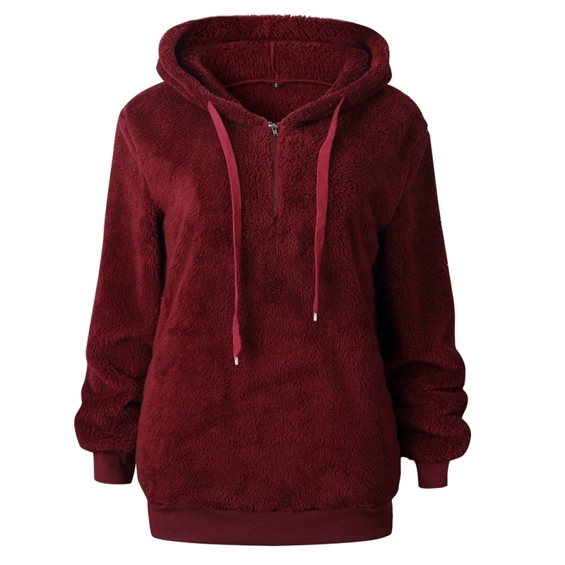 Autumn Female Pullover Women Hoodies Solid Loose Drawstring Sweatshirt Long Sleeve GRAY22 200924