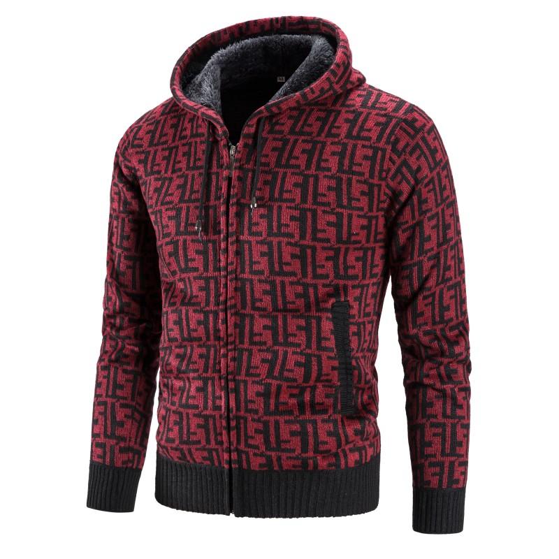 Men's Sweaters Warm Cashmere Wool Zipper Cardigan Man Casual Knitw Sweater Coats, White;black
Men's Sweaters Warm Cashmere Wool Zipper Cardigan Man Casual Knitw Sweater Coats, White;black