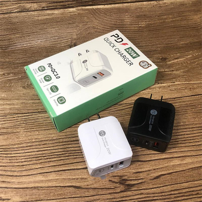 Type-C 20W PD and QC 3.0 Fast Wall CellPhone Charger US EU UK Plug for IPhone Xiaomi Huawei Mobile Phone with box
Type-C 20W PD and QC 3.0 Fast Wall CellPhone Charger US EU UK Plug for IPhone Xiaomi Huawei Mobile Phone with box