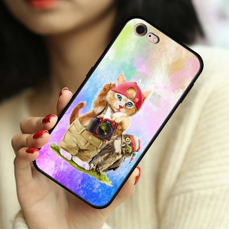cases watercolor cute kitten cat & owl phone case cover for samsung galaxy s8 s9 s10 s20 s21 ultra note 8 9 10 20 soft tpu shockproof protec
cases watercolor cute kitten cat & owl phone case cover for samsung galaxy s8 s9 s10 s20 s21 ultra note 8 9 10 20 soft tpu shockproof protec