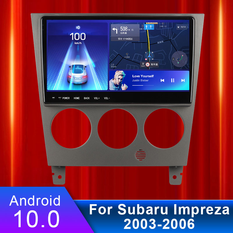 

Car Navigator For Subaru Impreza 2003-2006 9 Inch Android 10 HD Touch Screen Auto Stereo Radio Audio Smart Voice Multimedia Video Player