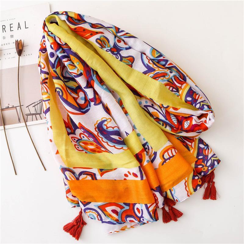 Scarves Women Fashion Tassel Viscose Shawl Floral Print Orange Wrap Pashmina Scarf Stole Bufandas Muslim Hijab Snood Casual 2021, Blue;gray
Scarves Women Fashion Tassel Viscose Shawl Floral Print Orange Wrap Pashmina Scarf Stole Bufandas Muslim Hijab Snood Casual 2021, Blue;gray
