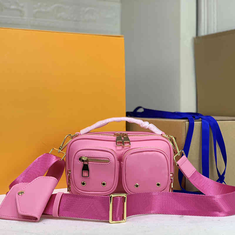 Bag High Women Utility Crossbody Designers Lady Shoulder 100% Real Leather MIni Zipped Camera Purse M59244, Bubble wrap packaging
Bag High Women Utility Crossbody Designers Lady Shoulder 100% Real Leather MIni Zipped Camera Purse M59244, Bubble wrap packaging