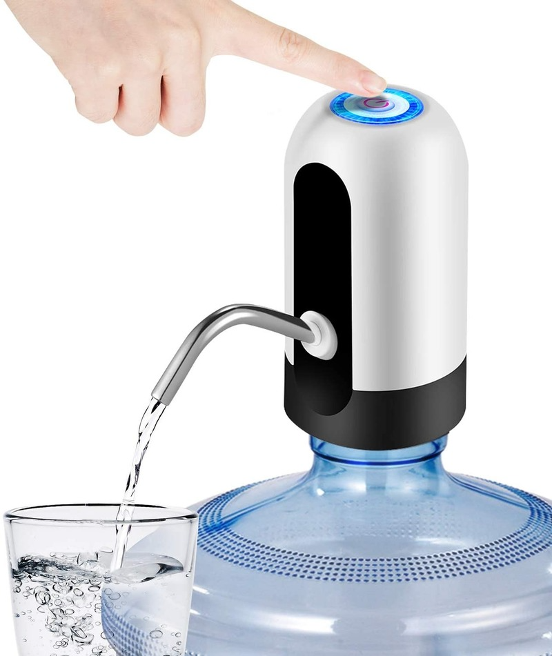 Water Jug Pump Electric Water Bottle Pump USB Charging Automatic Portable Water Dispenser for Universal 3-5 Gallon Bottle
Water Jug Pump Electric Water Bottle Pump USB Charging Automatic Portable Water Dispenser for Universal 3-5 Gallon Bottle