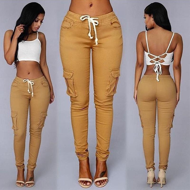 Women' Pants & Capris Pocket Cargo Women Casual Skinny Trouses Straight Leg Pencil Red Drawstring Sweatpants Plus Size Black Stacked, White
Women' Pants & Capris Pocket Cargo Women Casual Skinny Trouses Straight Leg Pencil Red Drawstring Sweatpants Plus Size Black Stacked, White