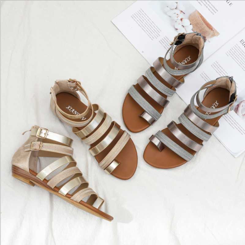 2021 Summer Fairy Style Casual Fashion Sexy Thick-heeled Cross Strap Roman Mid-heel Female Flip-flop High-top Sandals XM075 Y0721, Gray
2021 Summer Fairy Style Casual Fashion Sexy Thick-heeled Cross Strap Roman Mid-heel Female Flip-flop High-top Sandals XM075 Y0721, Gray