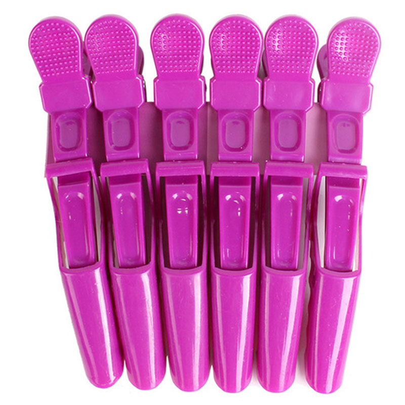 Plastic Hair Clip Pins Hairdressing Clamps Claw Section Clips Grip Cutting Barbers For Salon HairStyling Accessories Shopping