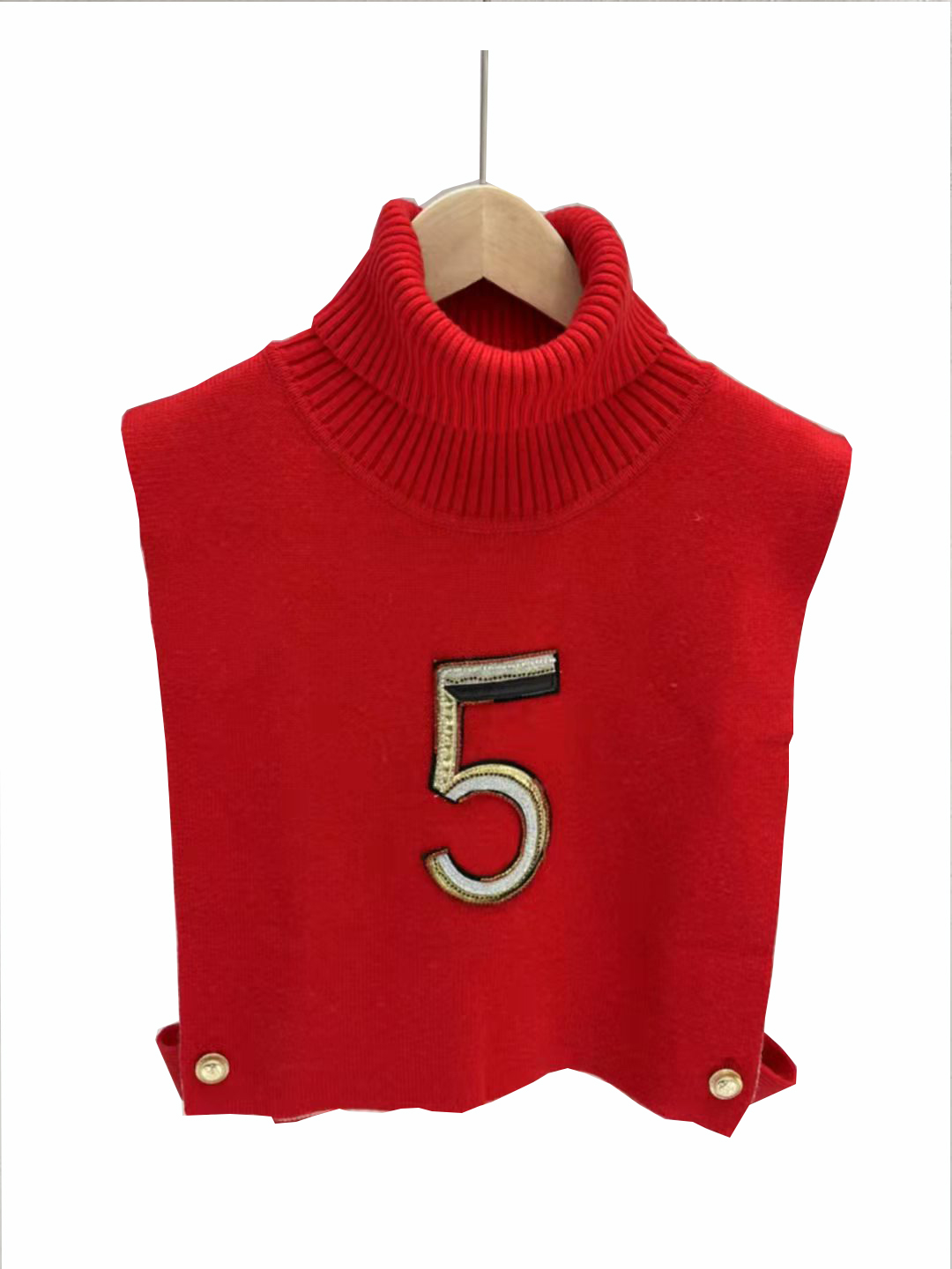 2021 new high-end fashion high neck knitted vest casual women's sweater letter pattern long sleeve Pullover Top, Purple
2021 new high-end fashion high neck knitted vest casual women's sweater letter pattern long sleeve Pullover Top, Purple