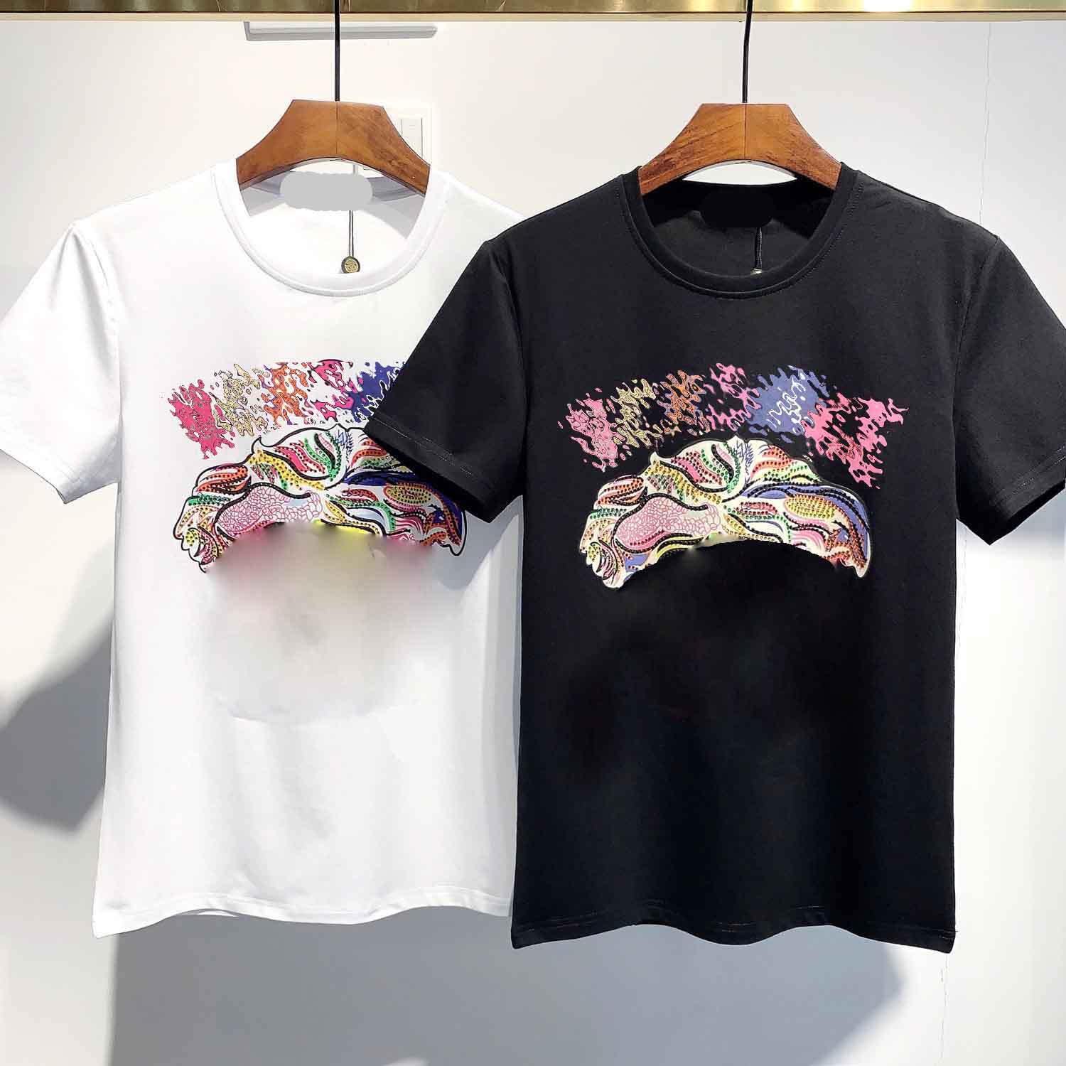 2022Men's Women's Summer Street T-shirt Fashion Designer Letter Print Short Sleeve Casual Pure Color T-shirt T-shirt, White;black
2022Men's Women's Summer Street T-shirt Fashion Designer Letter Print Short Sleeve Casual Pure Color T-shirt T-shirt, White;black