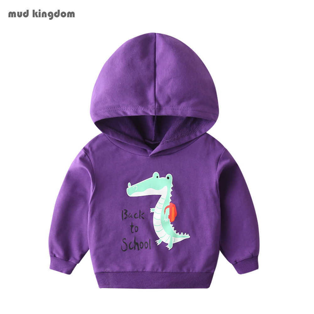 Mudkingdom Boys Dinosaur Hoodies Cotton Cartoon Pattern Long Sleeve Autumn Fashion Children Tops Boy Clothes 210615, Purple
Mudkingdom Boys Dinosaur Hoodies Cotton Cartoon Pattern Long Sleeve Autumn Fashion Children Tops Boy Clothes 210615, Purple