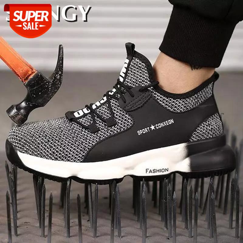 2020 Men Casual Shoes Male Man Sneakers Mesh Breathable Light Shoes Men Steel Toecap Work Safe Protect Zapatos De Hombres Tenis #WN8e
2020 Men Casual Shoes Male Man Sneakers Mesh Breathable Light Shoes Men Steel Toecap Work Safe Protect Zapatos De Hombres Tenis #WN8e