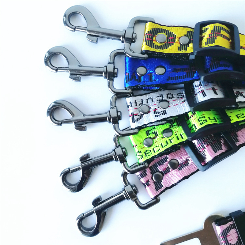 free shipping Dog Cat Car Seat Belt Safety Adjustable Vehicle Collars Harness Seatbelt Leash for Small Medium Large Dogs Travel Clip Pet Supplies 5 Co