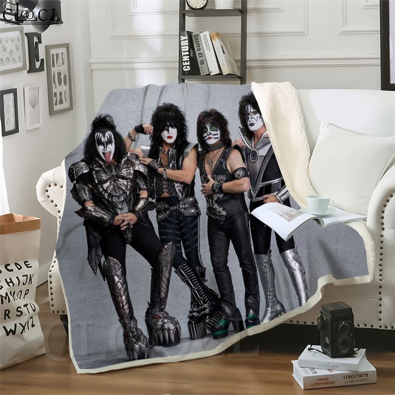CLOOCL New Hard Rock Kiss Band 3D Print Casual Style Conditioning Blanket Sofa Teens Bedding Throw Blankets Plush Quilt
CLOOCL New Hard Rock Kiss Band 3D Print Casual Style Conditioning Blanket Sofa Teens Bedding Throw Blankets Plush Quilt