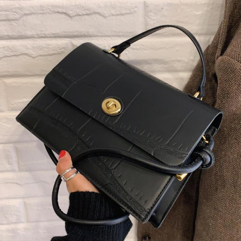 Crocodile pattern Square Tote bag 2021 New High quality PU Leather Women's Designer Handbag High capacity Shoulder Messenger Bag, Black
Crocodile pattern Square Tote bag 2021 New High quality PU Leather Women's Designer Handbag High capacity Shoulder Messenger Bag, Black