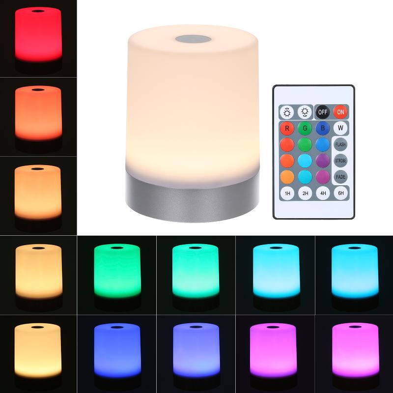 Night Lights Remote Touching Control Light 13 Colors 3Modes Dimmer Lamp S-mart Bedside RGB Color USB Rechargeable
Night Lights Remote Touching Control Light 13 Colors 3Modes Dimmer Lamp S-mart Bedside RGB Color USB Rechargeable