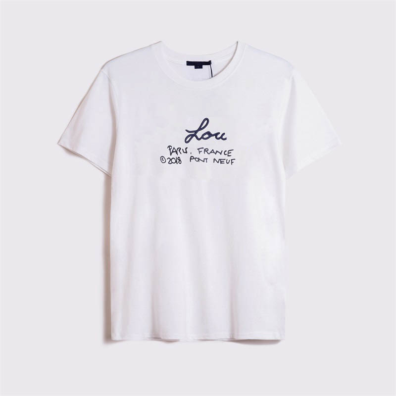 sssummer fashion Women Men designers stictched T-Shirt Letter printing Pullover Clothing mode Femelle hommes Luxury embroidery clothes Tops t shirts white black
sssummer fashion Women Men designers stictched T-Shirt Letter printing Pullover Clothing mode Femelle hommes Luxury embroidery clothes Tops t shirts white black