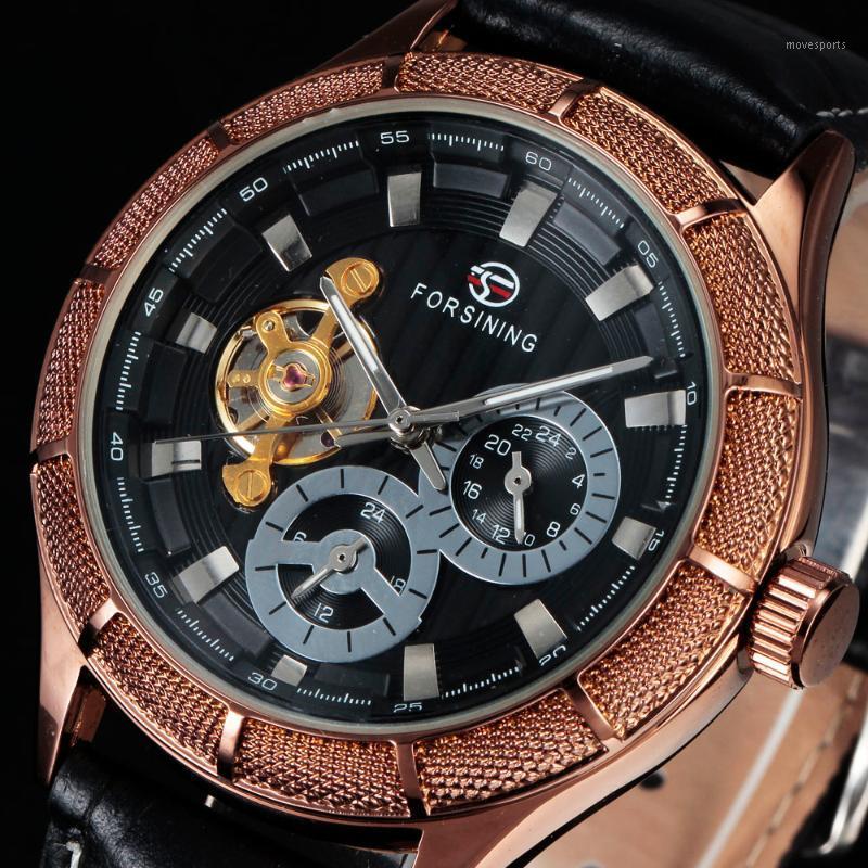 Top Watches Men Mechanical Watch Screw Thread Case Leather Band Steampunk Automatic Tourbillon Wristwatch Wristwatches, Brown
Top Watches Men Mechanical Watch Screw Thread Case Leather Band Steampunk Automatic Tourbillon Wristwatch Wristwatches, Brown