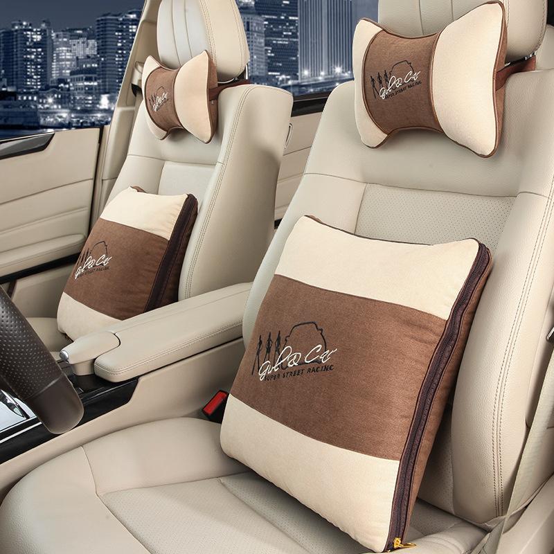 Seat Cushions Car Pillow Quilt Dual-purpose Air Conditioner By A Pair Of Folding Gift Embroidery
Seat Cushions Car Pillow Quilt Dual-purpose Air Conditioner By A Pair Of Folding Gift Embroidery