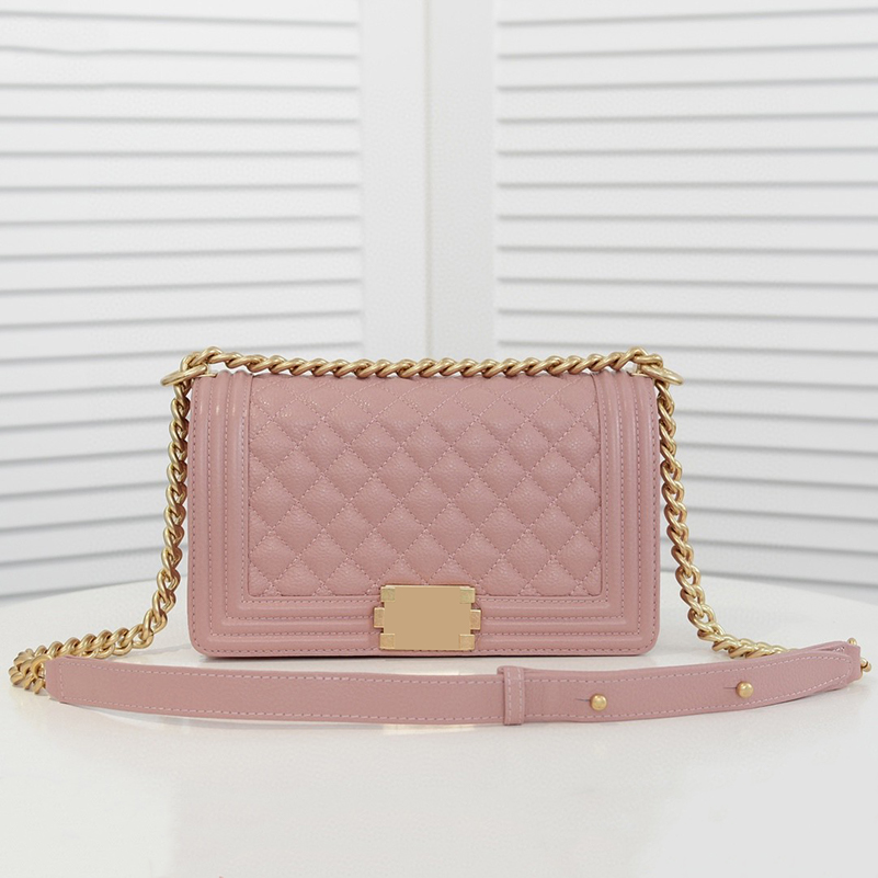 Luxurys Designers Bags Channel Women Bags Handbags919 Fashion Chain shoulder bag Classic Diamond Lattice BOY Handbag Grained Calfskin & Pink
Luxurys Designers Bags Channel Women Bags Handbags919 Fashion Chain shoulder bag Classic Diamond Lattice BOY Handbag Grained Calfskin & Pink